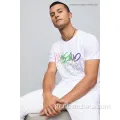 MENS Casual Organic Cotton Compon Sleeve T-shirt